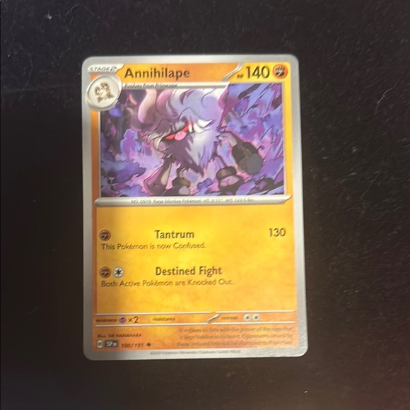 annihilape pokemon card price Annihilape #092/182 Pokémon SV10: Destined Rivals Reverse Holo — Booghe